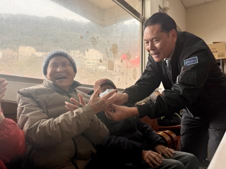 仁愛村陳春水歡慶97歲生日　縣長溫馨祝壽