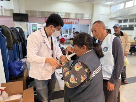 北竿整合式健康篩檢18日完成第二日作業，鄉親們依序報到並完成各項檢查，活動圓滿落幕。（圖／文：鄭禮頤）