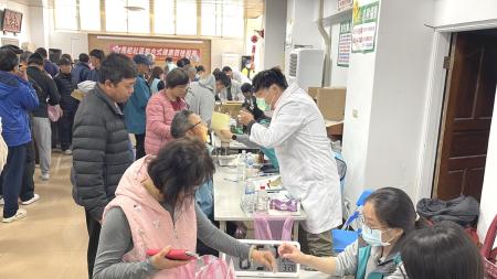 整合式健檢抵西莒　136人完成健康大事