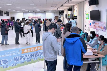 整合式健檢抵東引　首日164人完成檢查