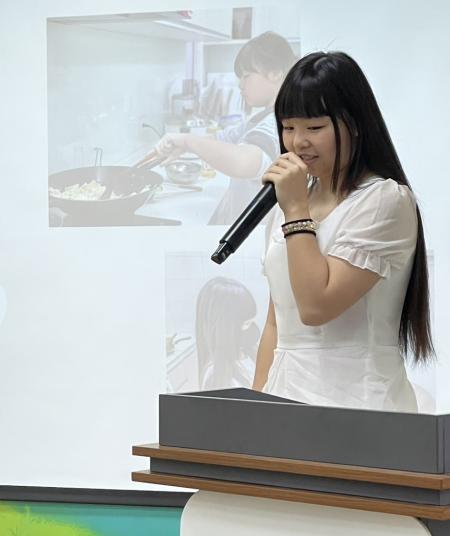 馬祖家扶頒發獎助學金，共30位學子獲獎。扶助童NEMO更受邀分享自己勇敢面對困境的成長故事，勵志精神感動人心。（圖：馬祖家扶中心）