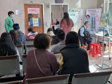 截至3/22　全縣557位鄉親完成公費帶狀疱疹疫苗接種