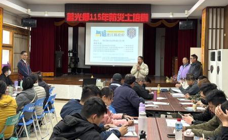 連江縣培訓防災士達472人　依人口比例居全國之冠