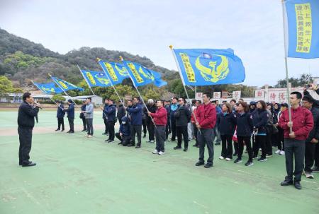 全縣消防義消體技能交流　展現訓練成果