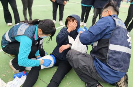 消防義消體技能交流　各隊拚戰展實力（三）