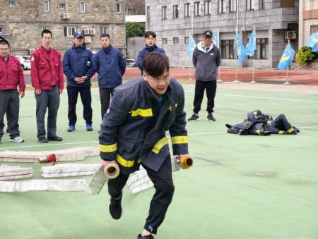 消防義消體技能交流　各隊拚戰展實力（四）