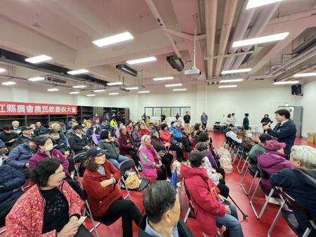 連江縣29日舉辦農民節表揚大會，陳千金、柯求恩獲選模範農民。（圖／文：馮紹夫）