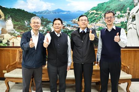 邢泰釗拜訪王忠銘　強化法治合作營造廉潔環境