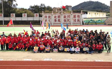 塘岐國小校慶運動會　親師生競技展現活力