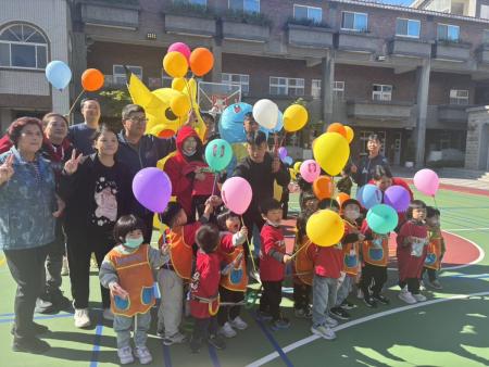 北高守備大隊走訪塘小　祝福兒童節快樂！