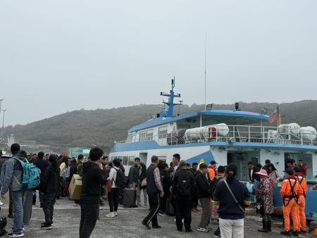 清明連假　東莒遊客中心369人到訪