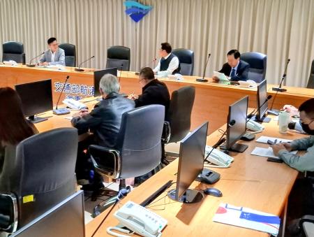 海運為馬祖命脈　府會首長赴航港局爭取合理經費，強化品質