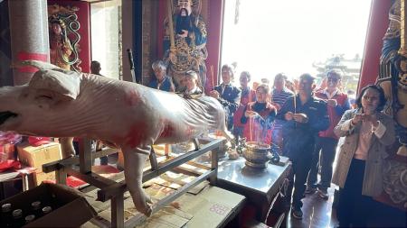 陳元帥千秋壽誕　西莒傳統技藝協會組祝壽團