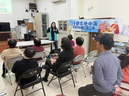 「營養都在地中海」巡迴講座開跑　鄉親熱情參與