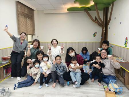 坂里社協「櫻花奶凍」課程　親子共度溫馨時光