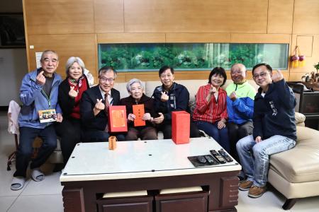 福澳林謝阿娥歡慶91歲生日　縣府溫馨祝壽