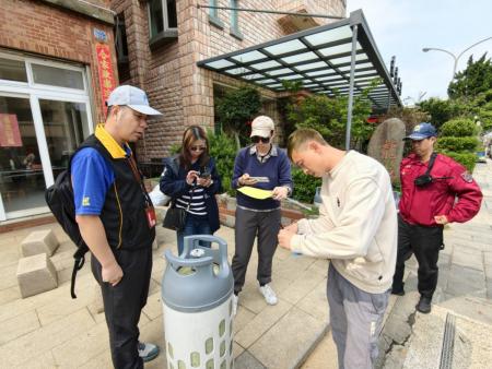 強化消費者權益　縣府展開瓦斯聯合稽查
