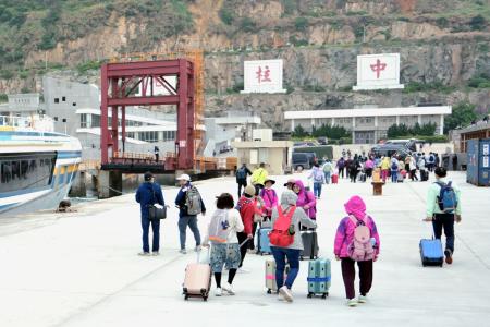 離島觀光魅力發酵　東引平日遊客量突破300人