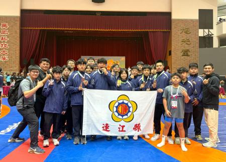 115年全中運　馬祖角力隊勇奪2金1銀3銅