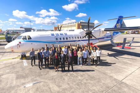 華信、縣府合作　馬祖意象彩繪機預計本月底完成