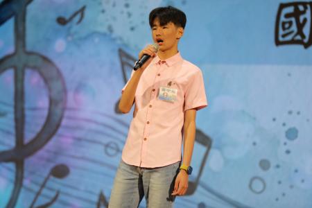 連江校際歌唱比賽　稚嫩美聲閃耀舞台。（圖：王致潔、中正國中小）