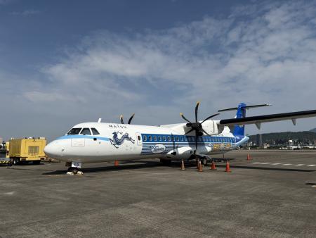 天候因素南竿關場　華信彩繪機折返松山