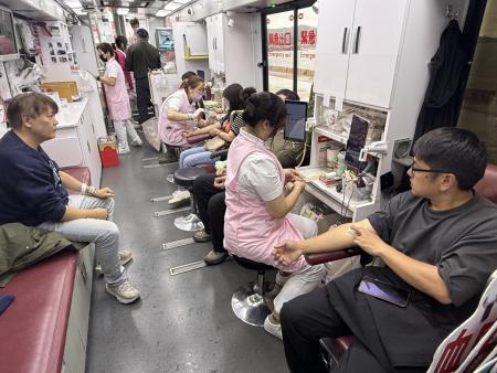 捐血活動圓滿結束　兩天募集374袋