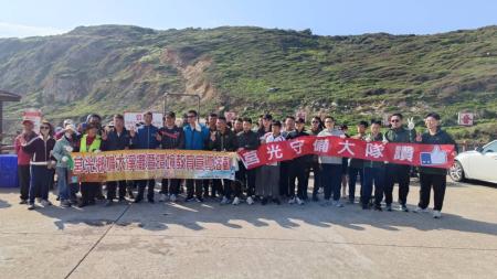 莒光鄉擴大淨灘　軍民合力恢復海岸線美麗風貌