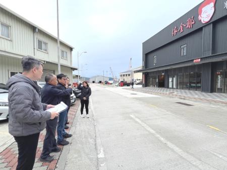 民眾反映福澳、仁愛村道路車速過快　林明揚會同交旅局現勘改善