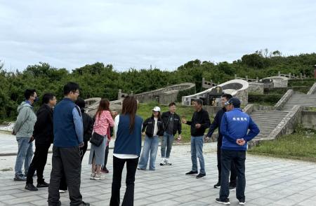 莒光鄉民代表會辦理鄉政考察，實地走訪東莒各處，了解地方建設與民生問題。（圖／文：蔡夢玲）