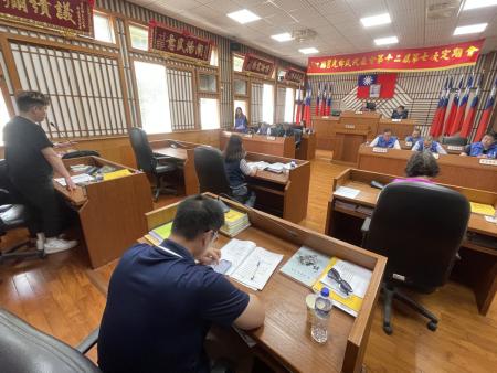 莒光鄉代會總質詢　鎖定環保、民生、社福
