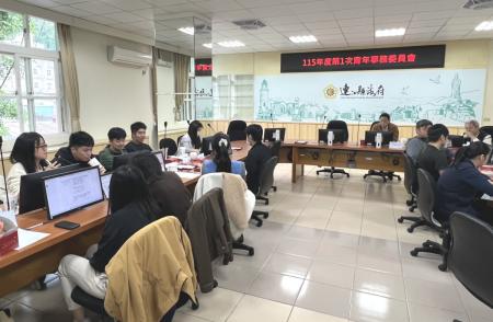 青年事務委員會建言踴躍　王忠銘：列管追蹤