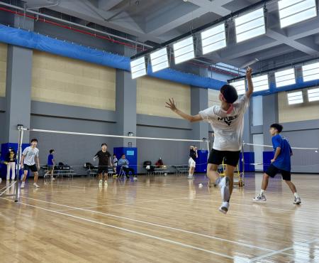 樂活體育館自今年1月推動學生優惠方案以來，共有1,016人次入館，有效提升學子運動風氣。（圖／文：王致潔）