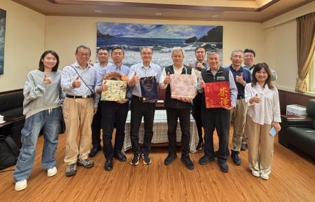 經濟部拜會縣府　期推動地質資源永續發展