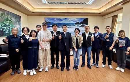 縣長會見5位新進人員　期許「不做過客」扎根馬祖
