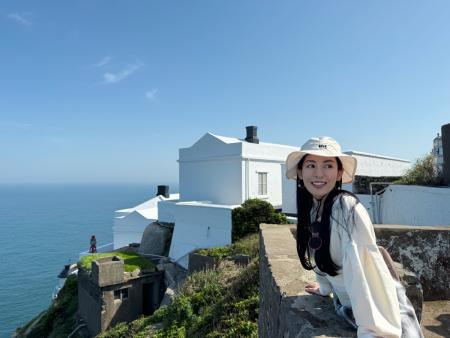 日籍女星大久保麻梨子走訪東引　推廣「島嶼慢活」