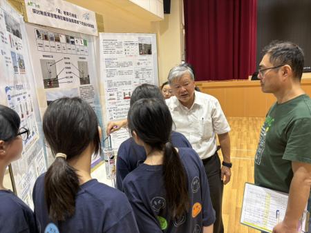 連江縣115年度科展　6件優異作品闖關進全國賽。（圖與文：鄭綿綿）