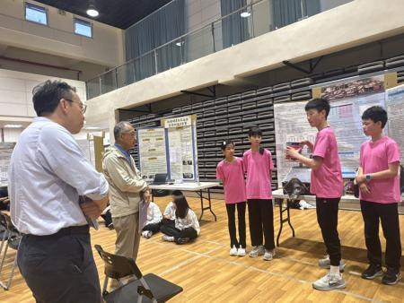 連江縣115年度科展　6件優異作品闖關進全國賽。（圖與文：鄭綿綿）