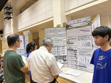 連江縣115年度科展　6件優異作品闖關進全國賽。（圖與文：鄭綿綿）