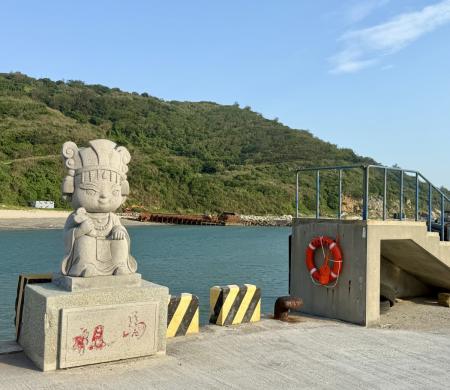 提升港區安全　東莒猛澳碼頭增設8處救生設備