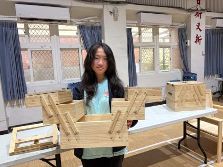 114學年度國中技藝教育成果發表會在中正國中小舉辦，展現縣內4所國中23位同學參加技藝教育的學習成果。（圖／文：鄭綿綿）