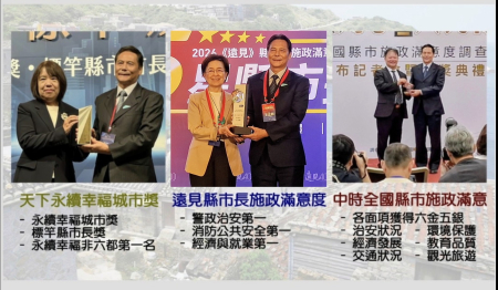 連江縣施政獲獎面向解析