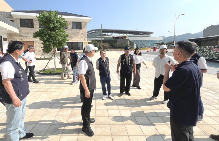 縣政考察前進酒廠二廠　聚焦試營運進度