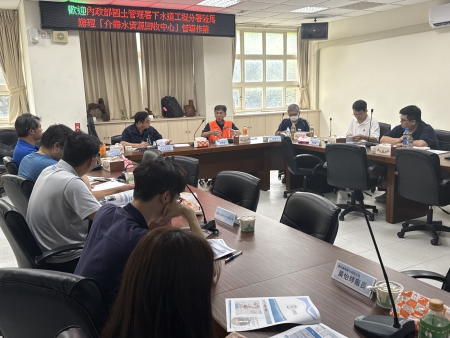 國土署來馬督導汙水建設　肯定水資源回收與治理成效