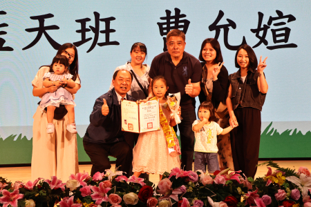 介壽幼兒園畢業花絮。（圖與文：王致潔）
