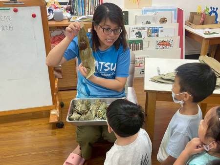 感受端午有趣習俗　介壽附幼推應景課程