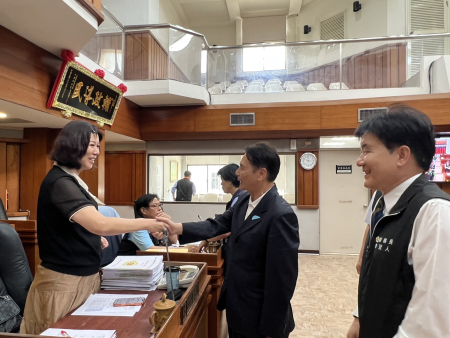縣議會第8屆第7次定期大會18日圓滿閉會。（圖／文：馮紹夫）