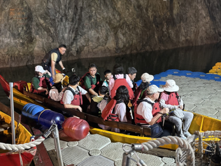北海坑道迎觀光人潮　入內參訪人數增兩倍