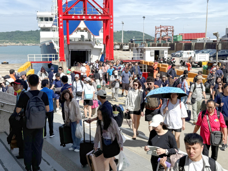 端節連假　逾三千旅客湧入馬祖