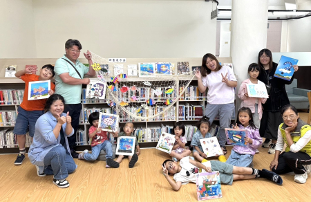推廣海洋教育　地質公園協會北竿繪本導讀